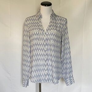 The Portofino Shirt by Express Eiffel Tower print Size XS Novelty print